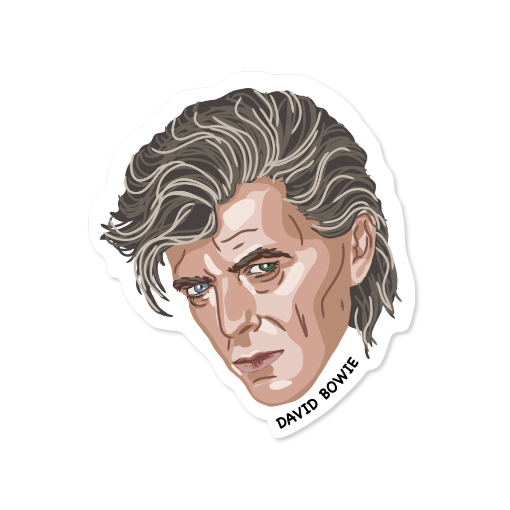 Illustration Inktober Bowie