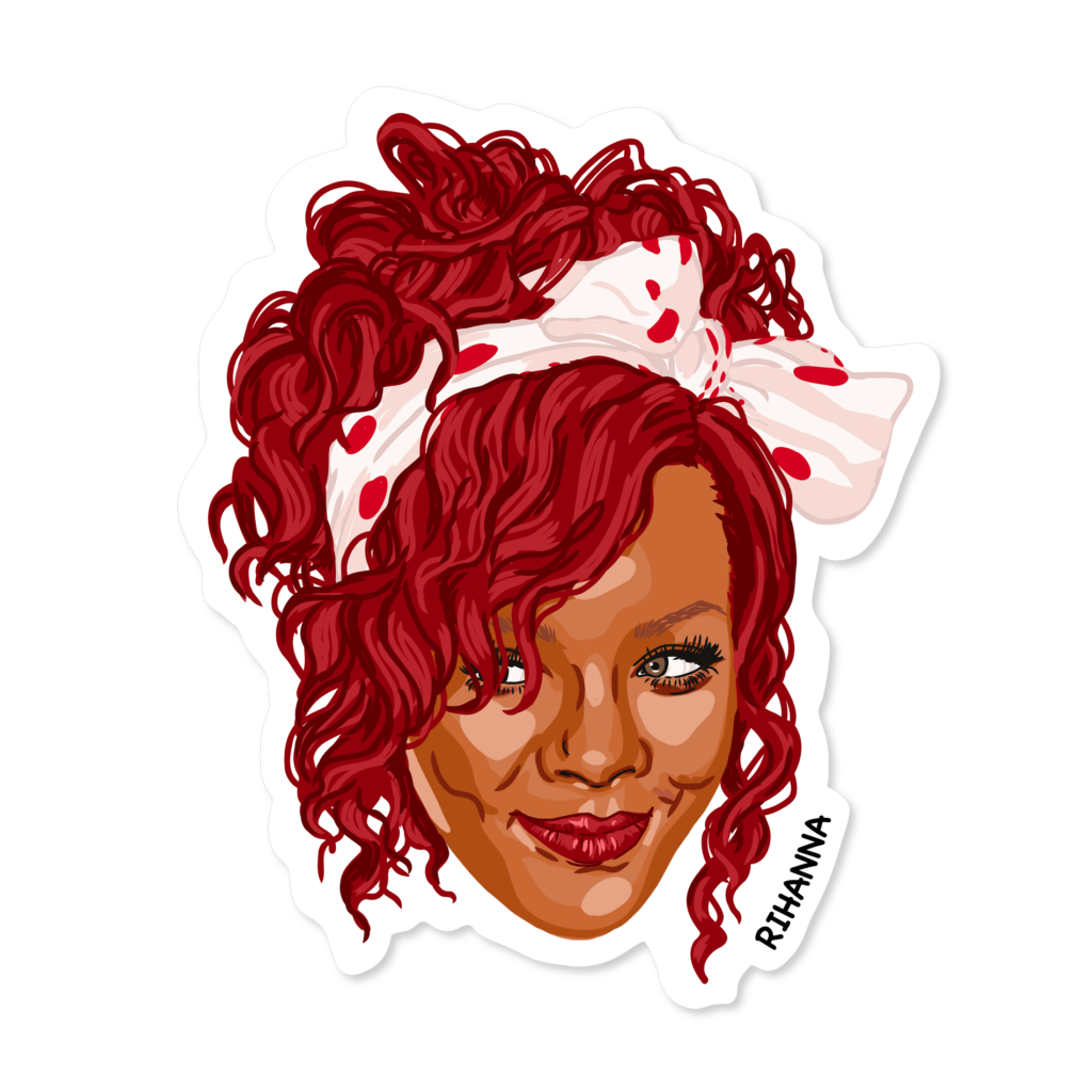 Illustration Inktober Rihanna