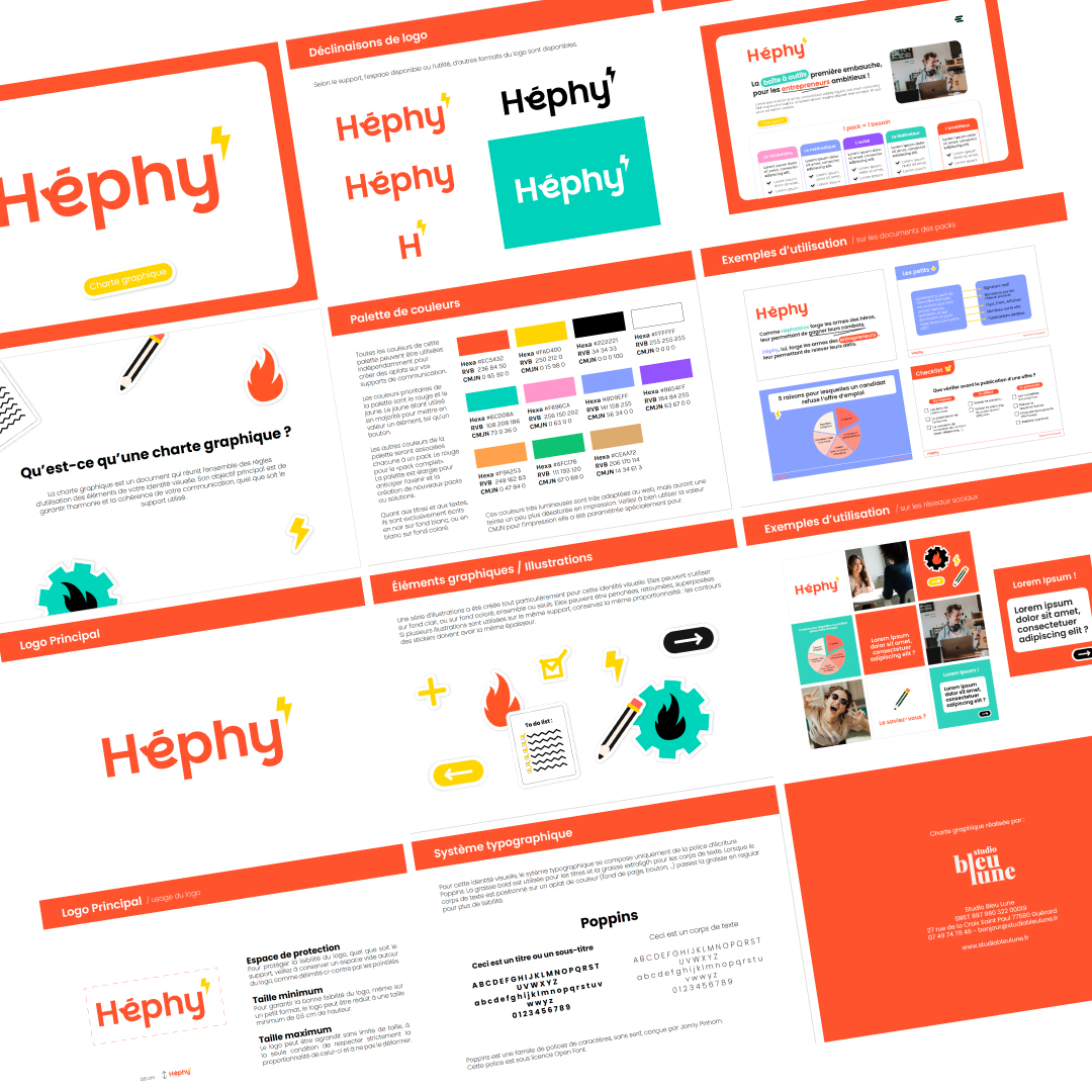 Design site web pour Héphy